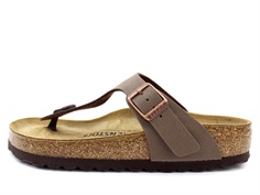 Birkenstock Gizeh sandal mocha with a buckle (medium-wide)